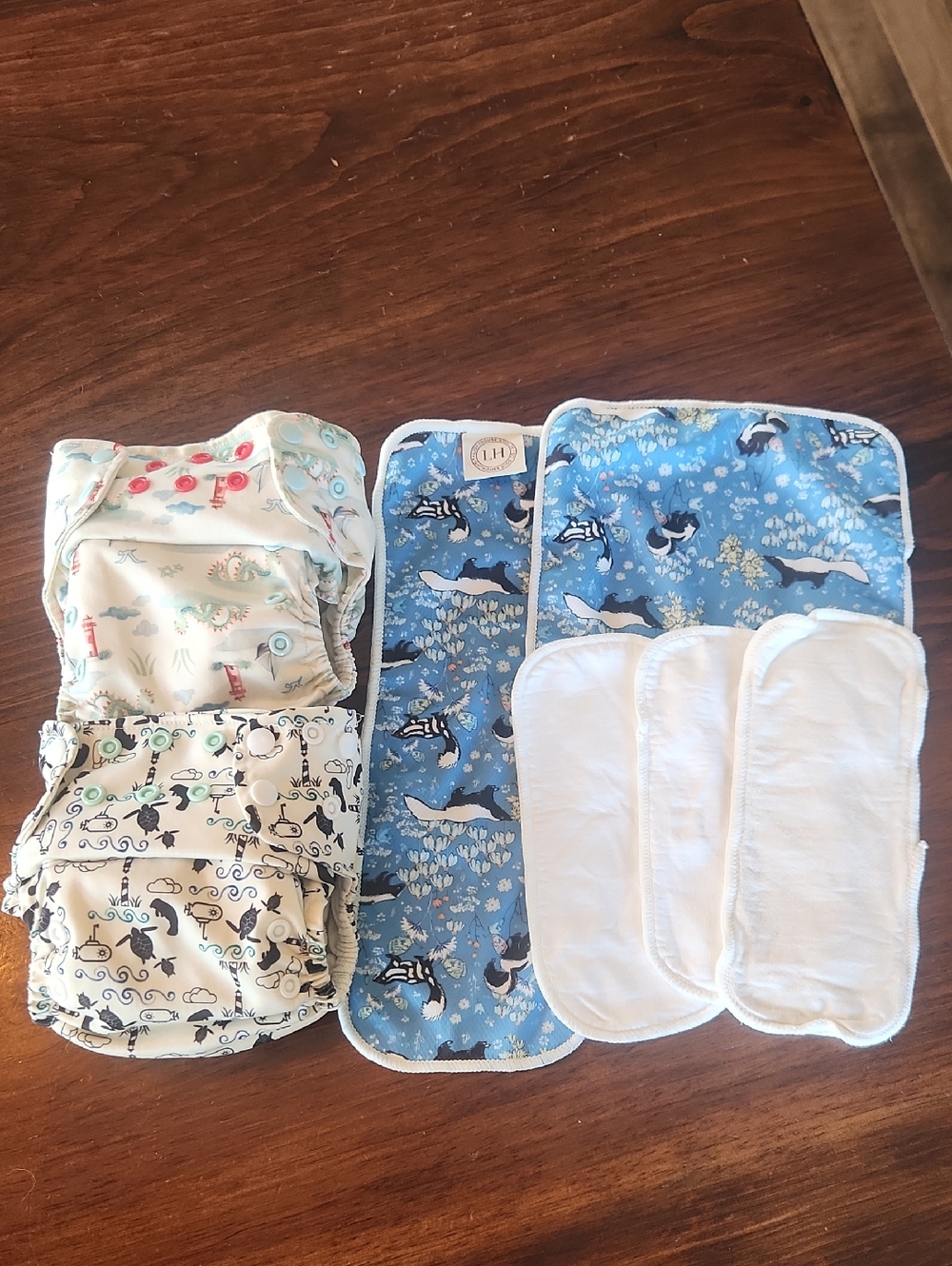 Lighthouse Kids All In One Cloth Diapers Plus Boosters